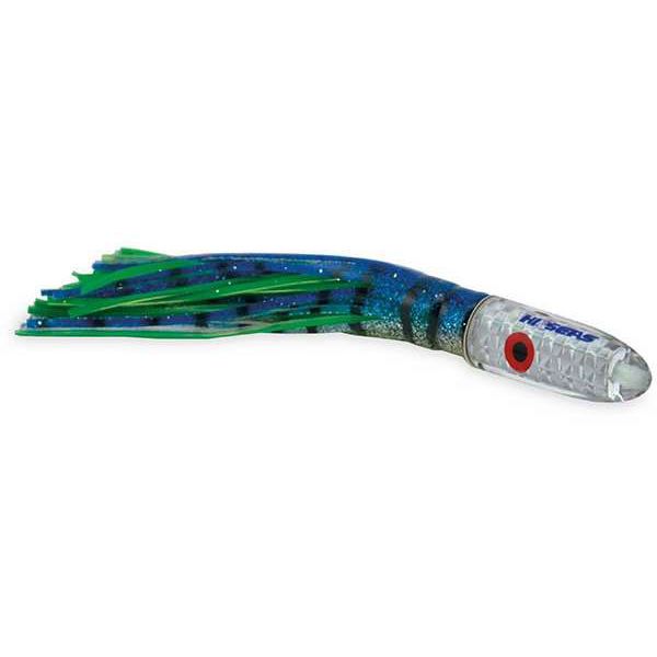 Hi-Seas Sirius 7in Soft Head Trolling Green/Red/Gold-Green/Red/Chart