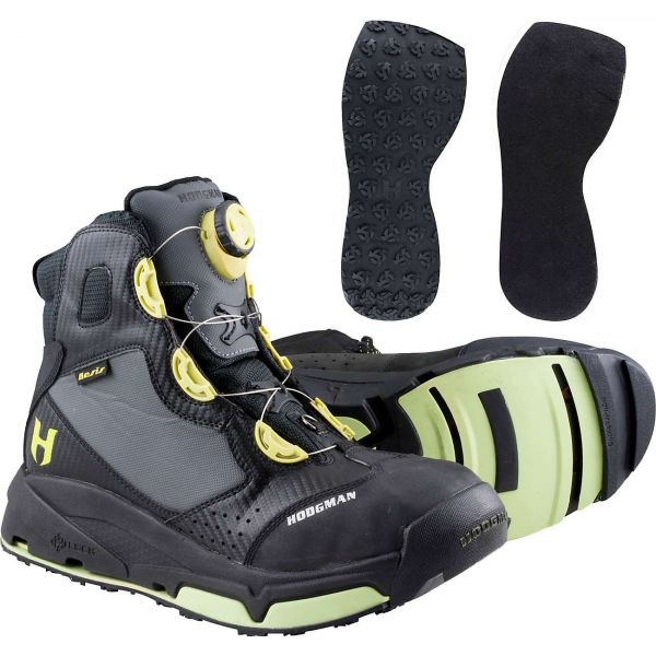 Hodgman Aesis H-Lock Wade Boot w/ Felt & Wadetech Soles - Black - 7