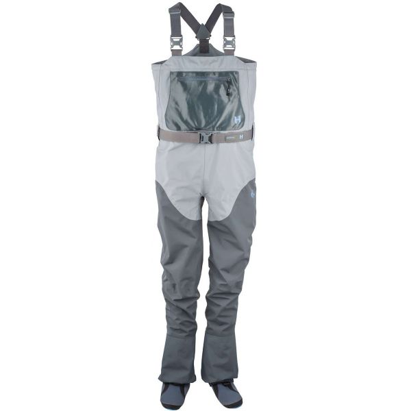 Hodgman Women's H4 Stocking Foot Wader - Storm Grey/Charcoal - Large