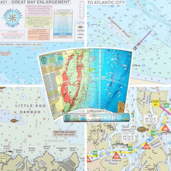 Home Port Chart #21 - Great Bay Enlargement