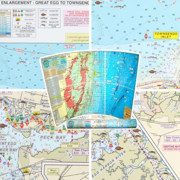 Home Port Chart #24 - Great Egg to Townsends Inlet