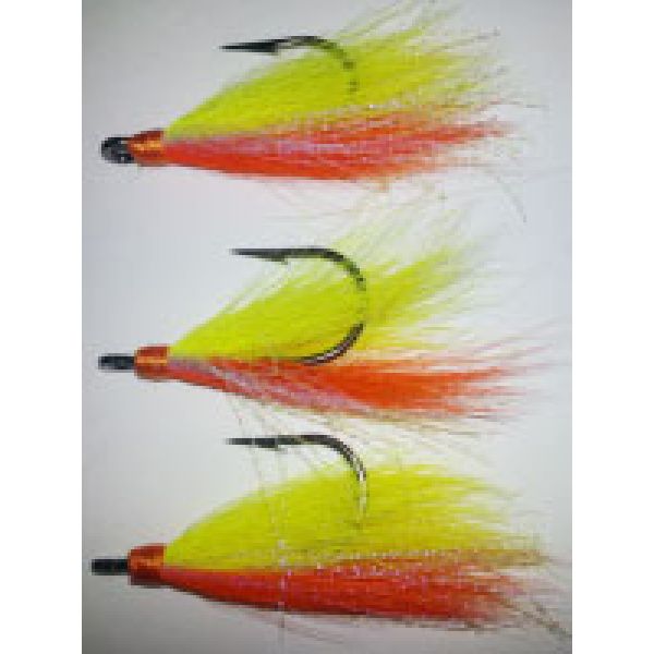 Hooked On Bucktails DHNJ4 4/0 Orange Teaser