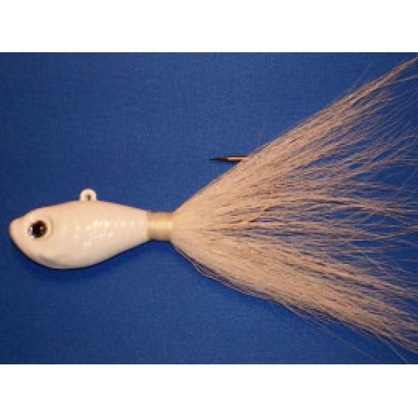 Hooked On Bucktails Jig 1/2oz White