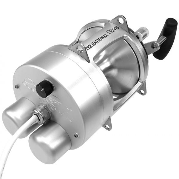 Hooker Electric Penn 130VISS Dual Motor Electric Reel (Silver)