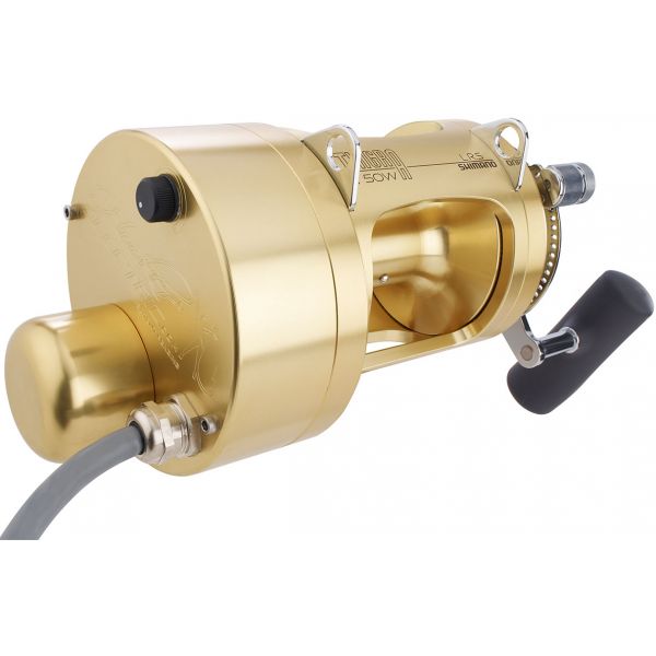 Hooker Electric Shimano Tiagra 50WLRSA Electric Reel w/ Mounted Motor