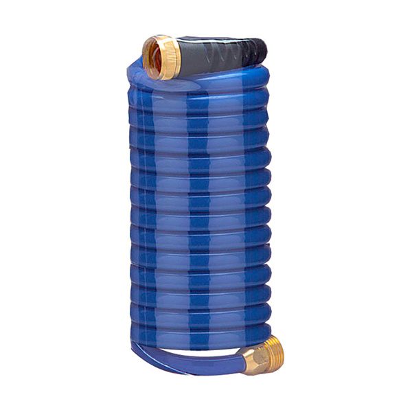 HoseCoil HS1500HP 15' HP Self Coiling Hose with Flex Relief