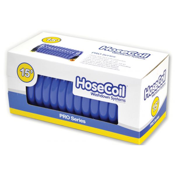 HoseCoil PRO w/ Dual Flex Relief High Performance Hose - 15 ft.