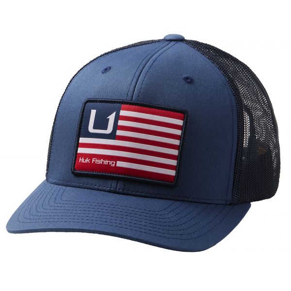 Huk and Bars American Trucker Hat - Sargasso Sea