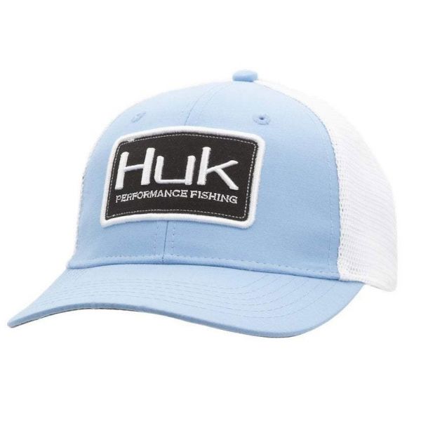 Huk Angler Sport Trucker Hat - Carolina Blue