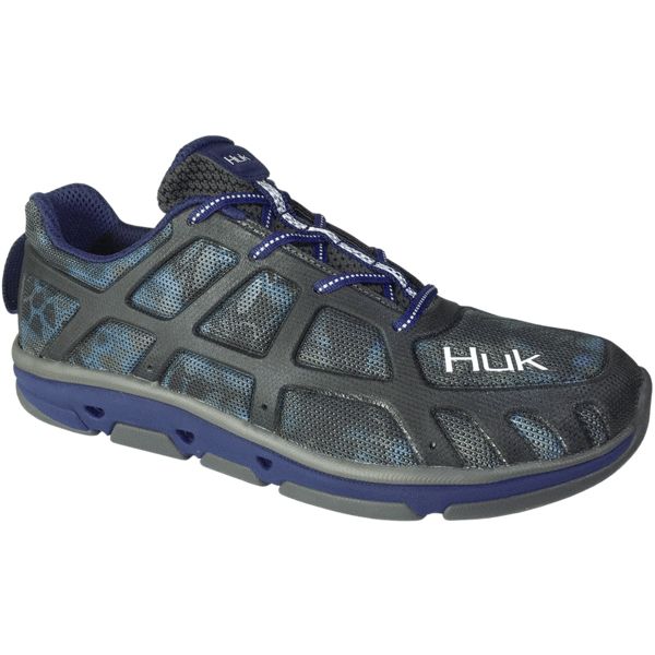 Huk ATTACK Fishing Shoe - Kryptek Neptune 10.5