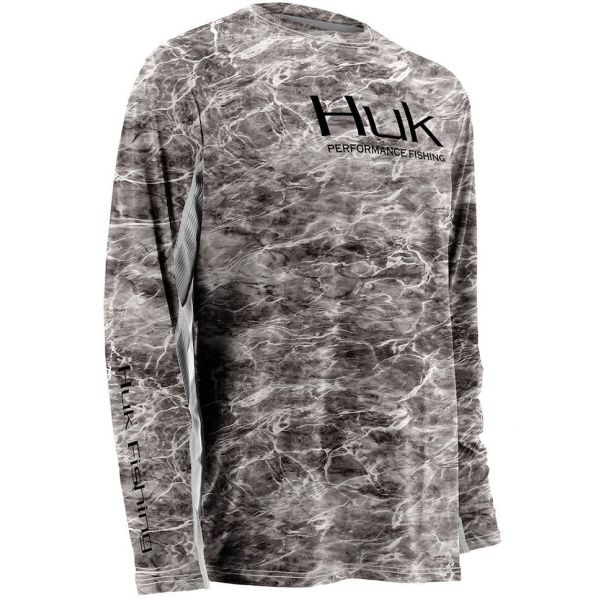 Huk Elements Icon Long Sleeve Shirt - Elements Manta 3XL