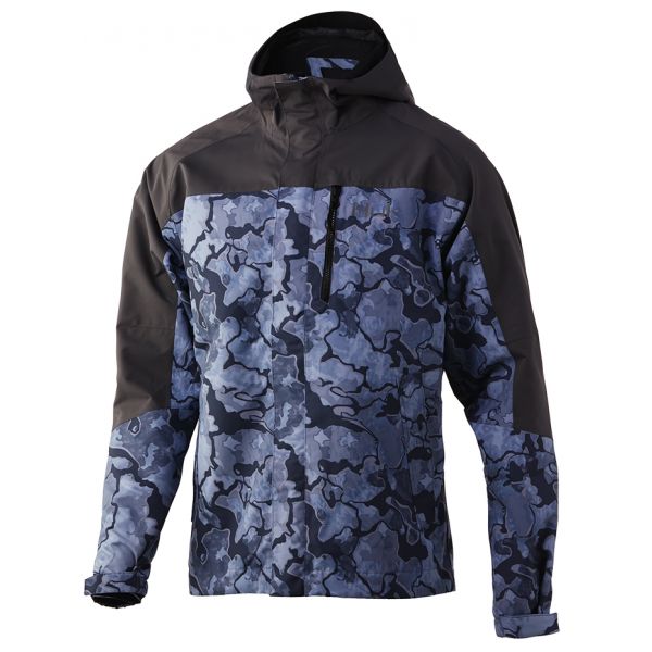 Huk Grand Banks Jacket - Camo Erie - Large