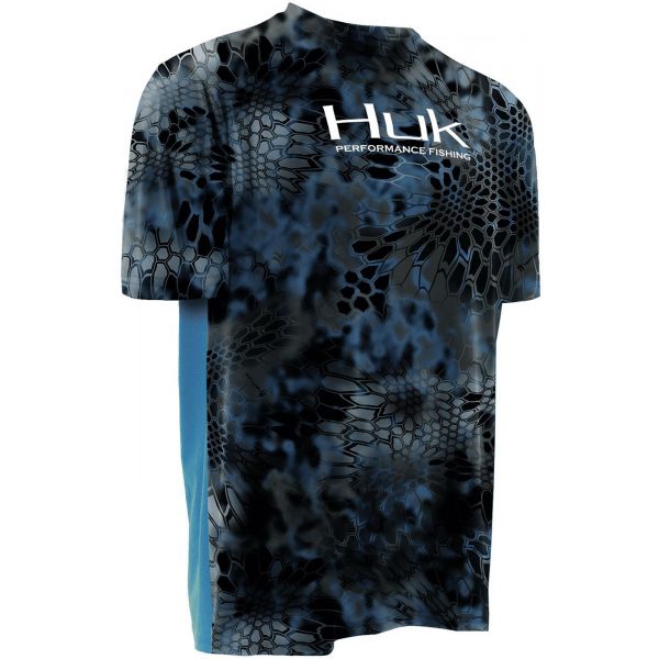 Huk Kryptek Icon Short Sleeve Shirt - Kryptek Neptune - 3X-Large