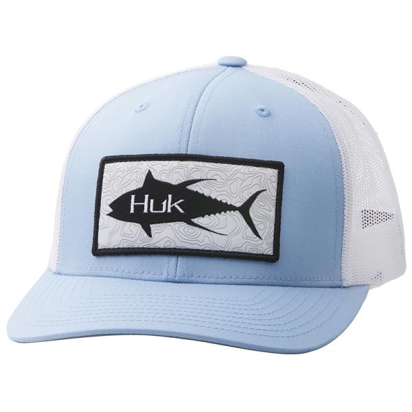 Huk Topo Trucker Hat - Dusk Blue