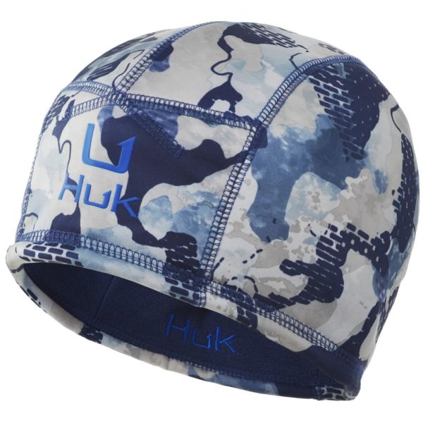 Huk Reversible Camo Beanie - Bluefin - OS