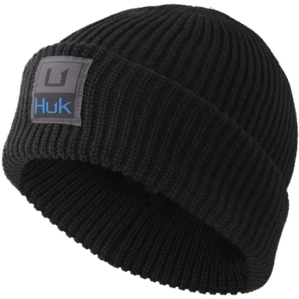 Huk Huk'd Up Knit Beanie - Black - OS