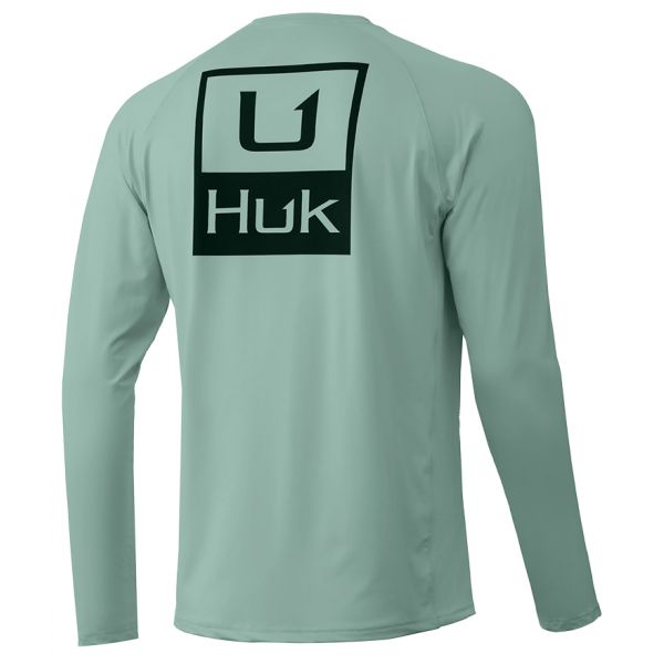 Huk Huk'd Up Pursuit Long Sleeve Shirt - Lichen - 3X-Large