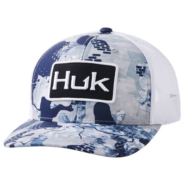 Huk Huk'd Up Angler Refraction Hat - Bluefin