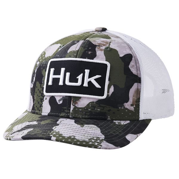 Huk Huk'd Up Angler Refraction Hat - Hunt Club Camo