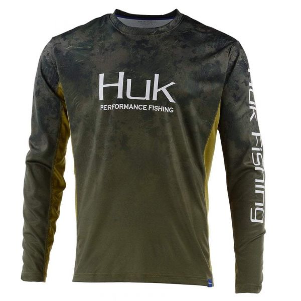 Huk Icon X Camo Fade Long Sleeve Shirt - Southern Tier - 3XL