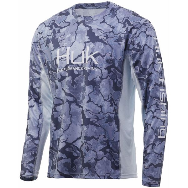 Huk Icon X Camo Long Sleeve Shirt - Eerie - 2X-Large