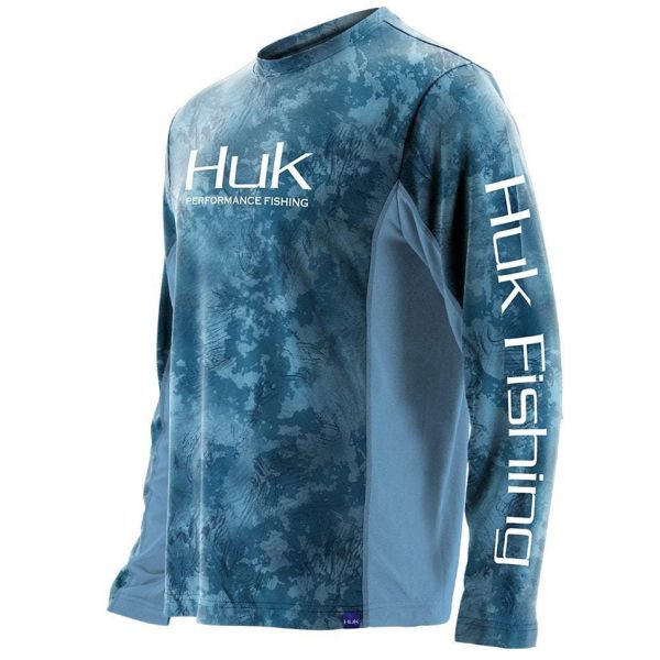 Huk Icon X Camo Long Sleeve Shirt - Subphantis Flow - 2XL