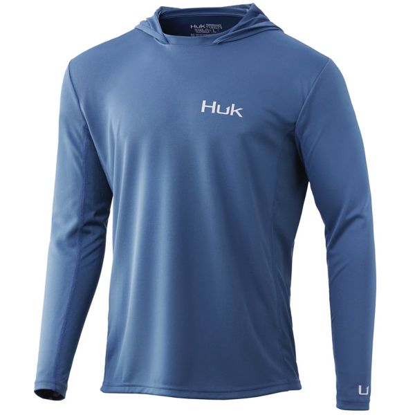 Huk Icon X Hoodie - Titanium Blue - 2X-Large