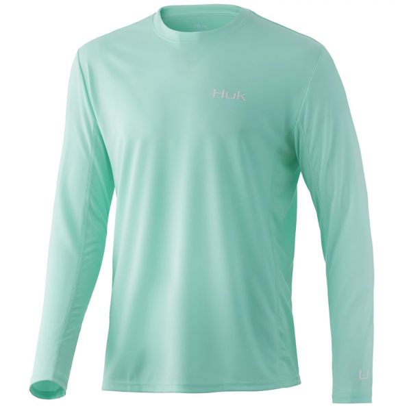 Huk Icon X Long Sleeve Shirt - Beach Glass - Large