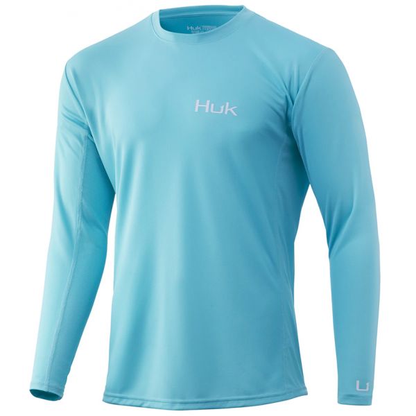 Huk Icon X Long Sleeve Shirt - Blue Radiance - 2X-Large