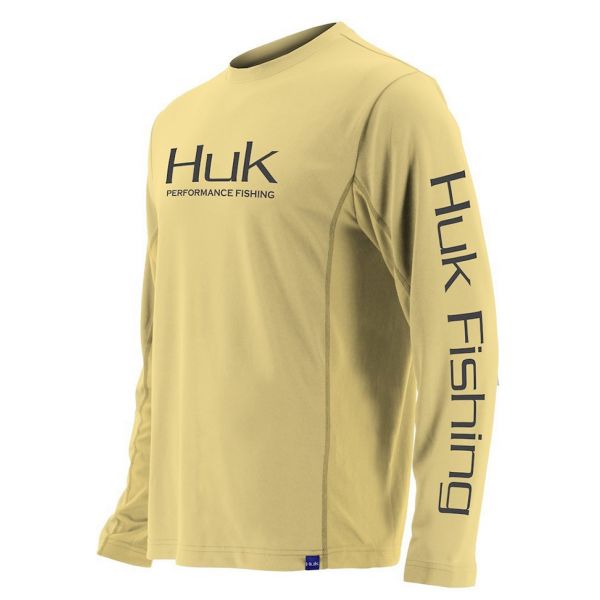 Huk Icon X Long Sleeve Shirt - Butter - 2XL