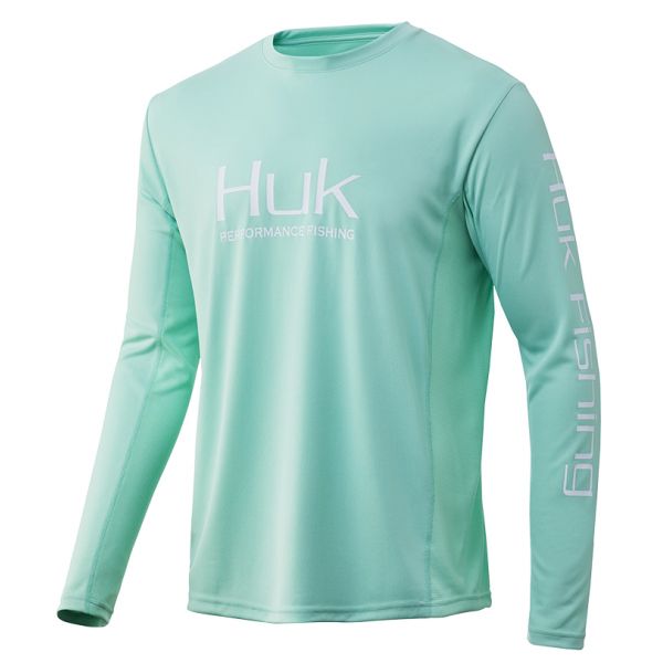 Huk Icon X Long Sleeve Shirt - Lichen - 2X-Large