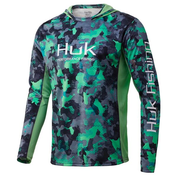 Huk Icon X Refraction Camo Hoodie - New Superior - 2X-Large