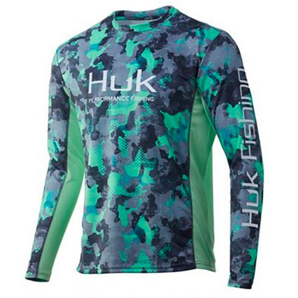 Huk Icon X Refraction Camo Long Sleeve Shirt - New Superior - 2X-Large