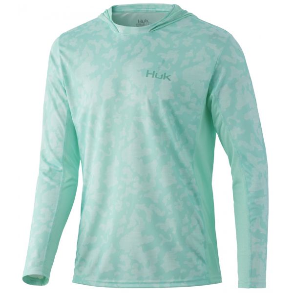 Huk Icon X Running Lakes Hoodie - Beach Glass - 3X-Large