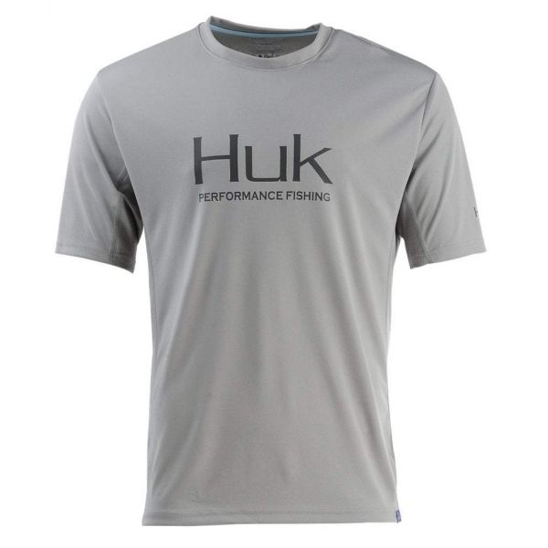 Huk Icon X Short Sleeve Shirt - Grey - 2XL