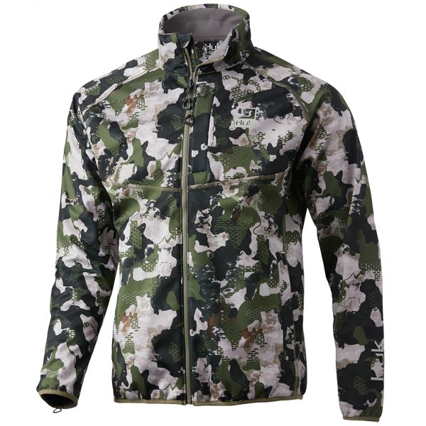 Huk Icon X Soft Shell Camo jacket - Refraction Hunt Club - Large