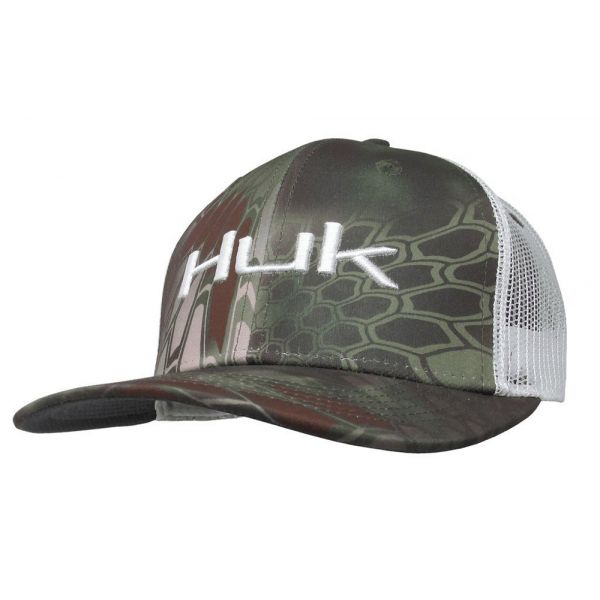 Huk Kryptek Logo Trucker Cap - Kryptek Mandrake