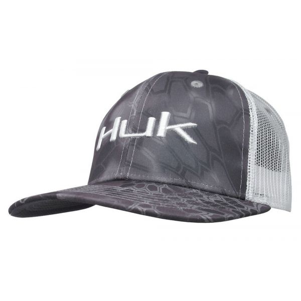 Huk Kryptek Logo Trucker Cap - Kryptek Typhoon