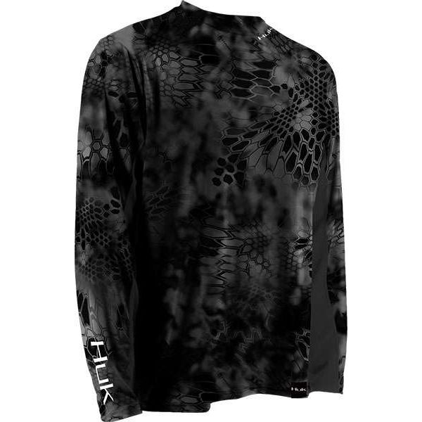 Huk Kryptek LoPro ICON Long Sleeve Shirt - Typhon - Small