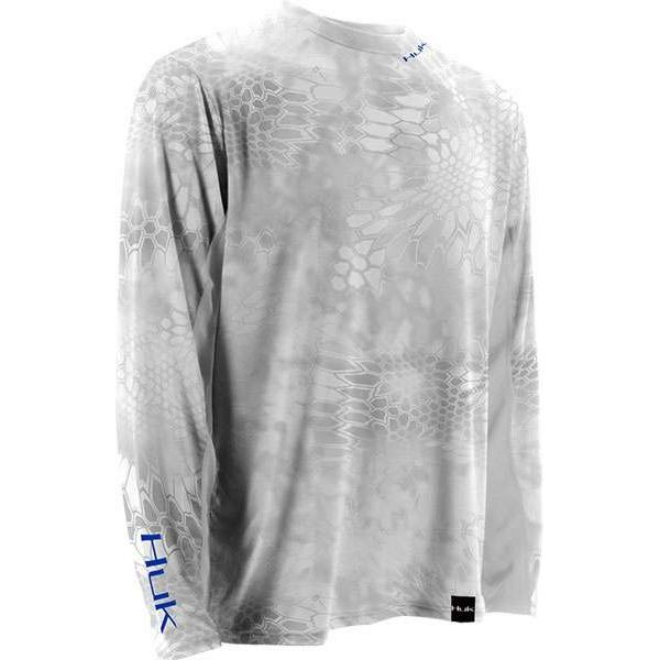 Huk Kryptek LoPro ICON Long Sleeve Shirt - Yeti - Medium