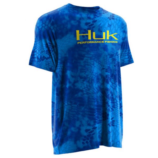 Huk Kryptek Short Sleeve T-Shirt - Kryptek Royal 2XL