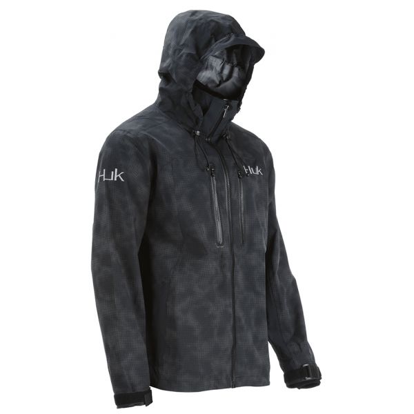 Huk Leviathan Jacket - Black - 2XL