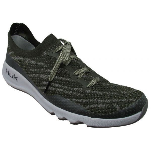 Huk Makara Boat Shoe - Rifle/Charcoal - 10.5