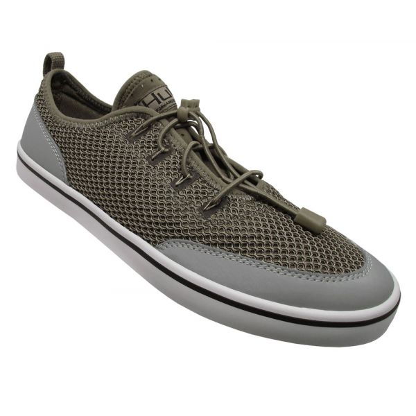 Huk Mania Boat Shoe - Shitake Khaki - 10