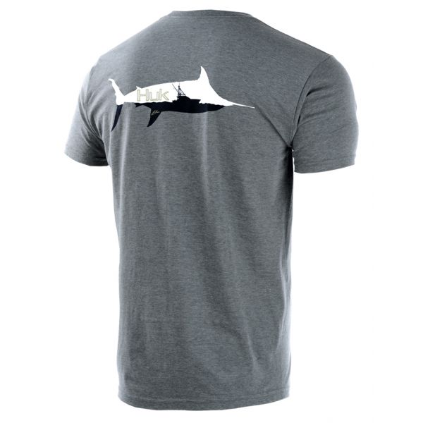 Huk Marlin Sporty Patch Short Sleeve T-Shirt - 2XL