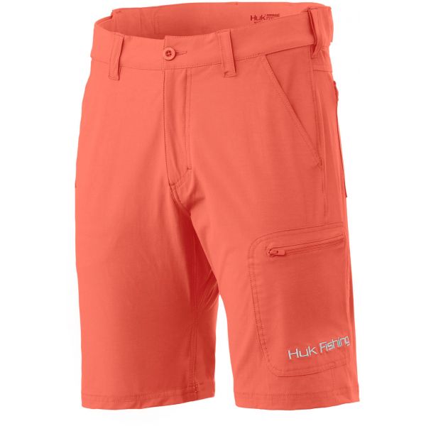 Huk Next Level 10.5'' Short - Fusion Coral - 3X-Large