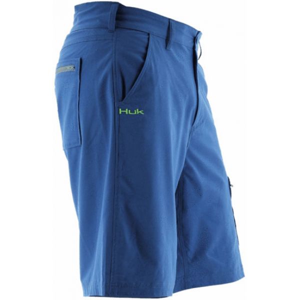 Quick-Drying Performance Fishing Shorts with UPF 30 Sun Protection HUK Mens Beacon Short