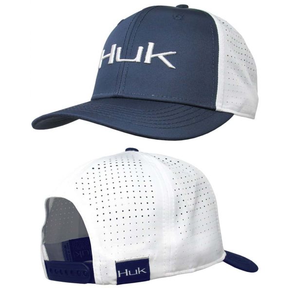 Huk Performance Fishing H3000012 Huk Logo Trucker Cap Navy