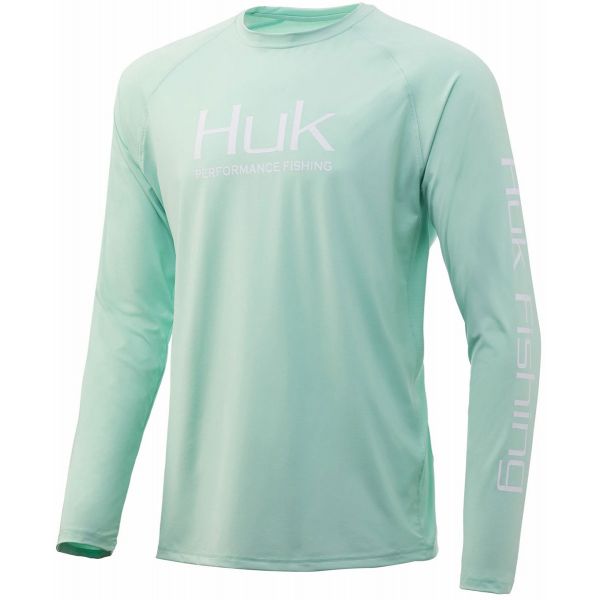 Huk Pursuit Vented Long Sleeve Shirt - Lichen - 3X-Large