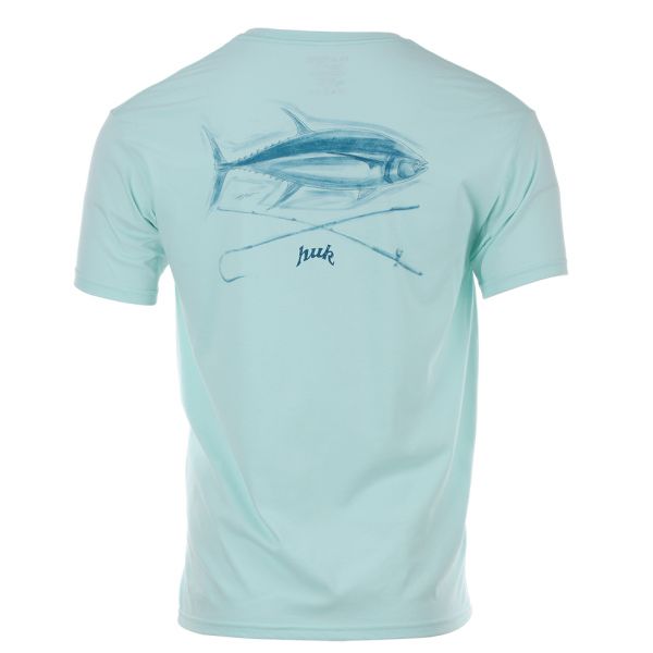 Huk Sushi Style Short Sleeve T-Shirt - Sea Foam - 2XL